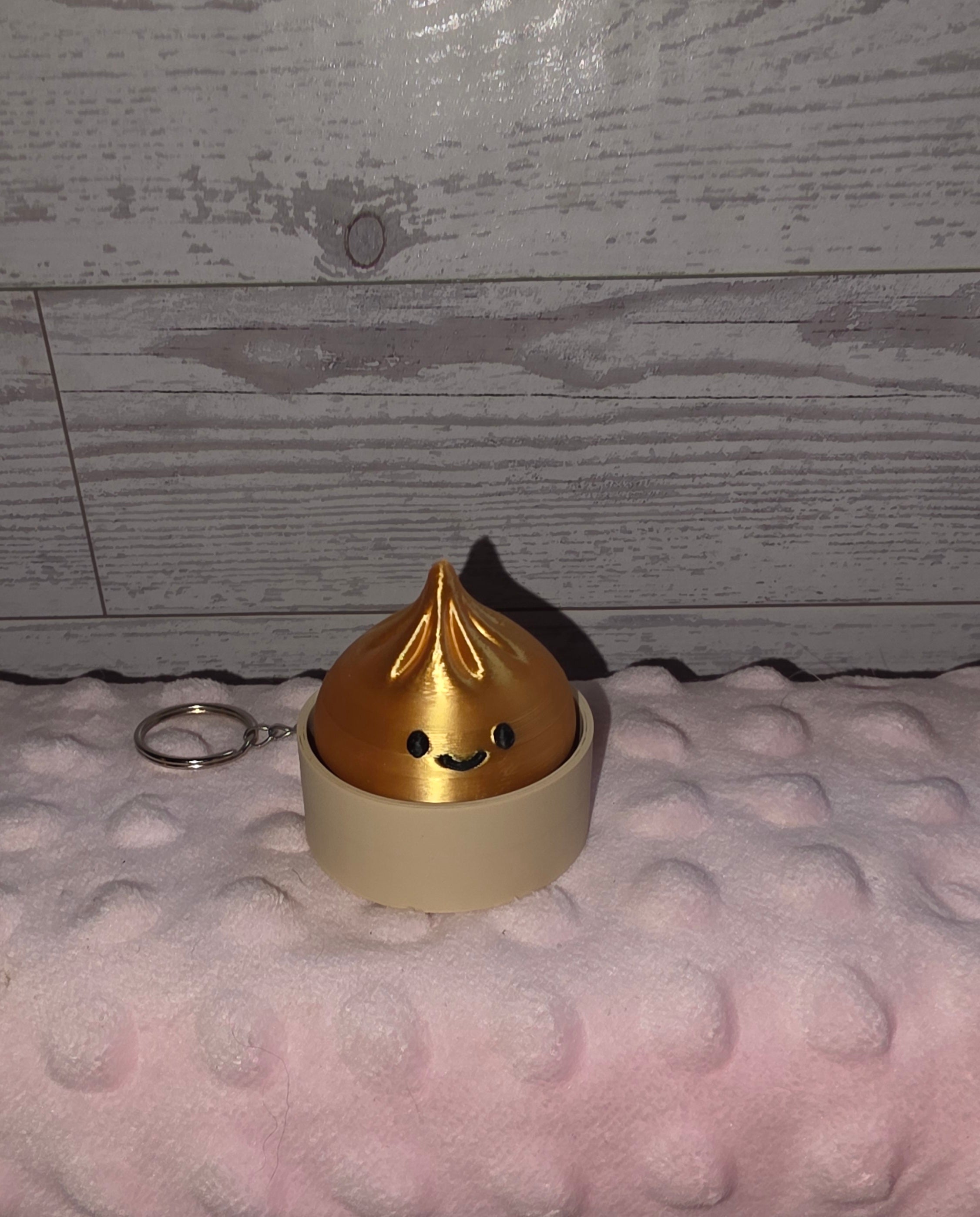 Golden dumpling clicker fidget